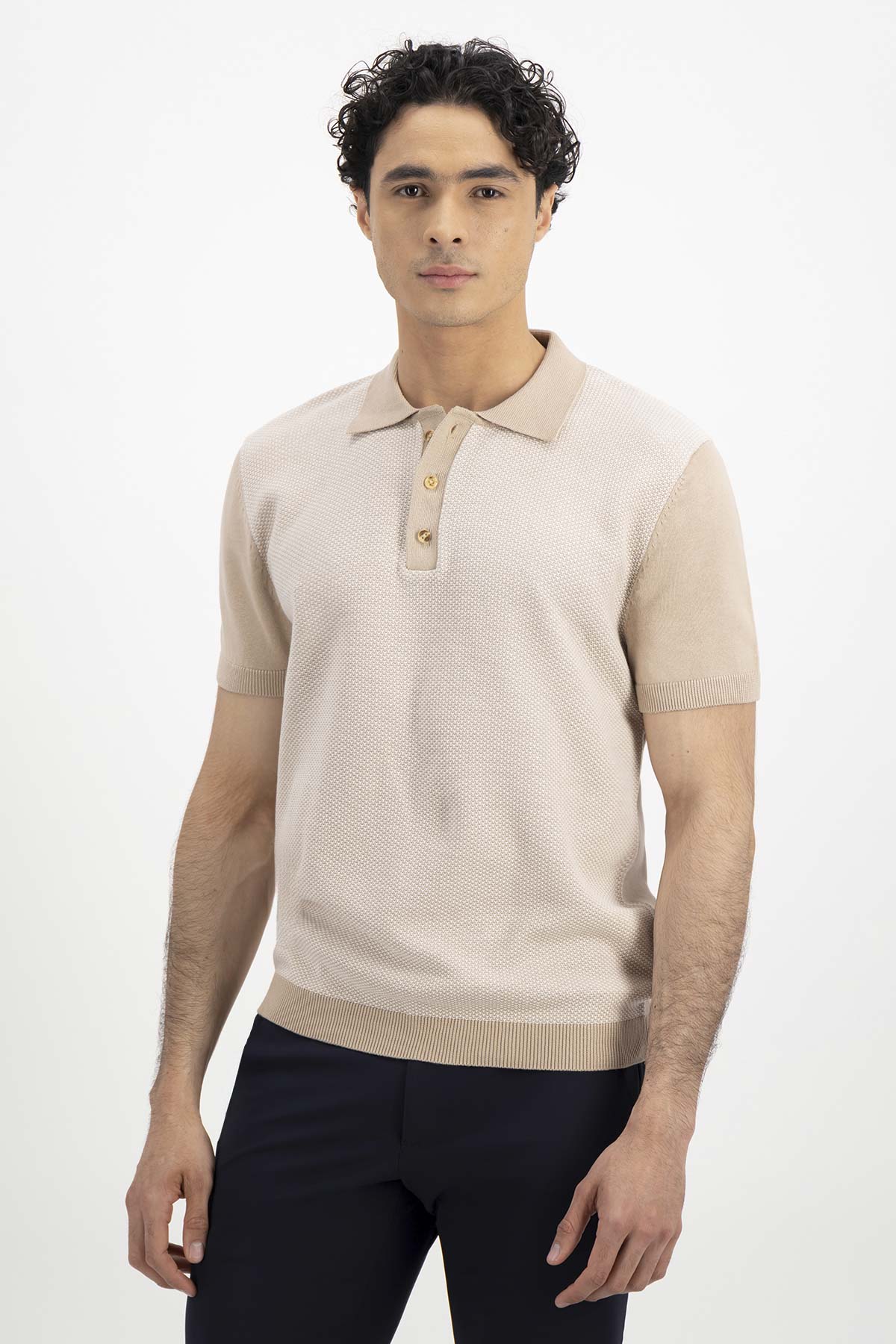 POLO PUNTO SLIM FIT LMENTAL