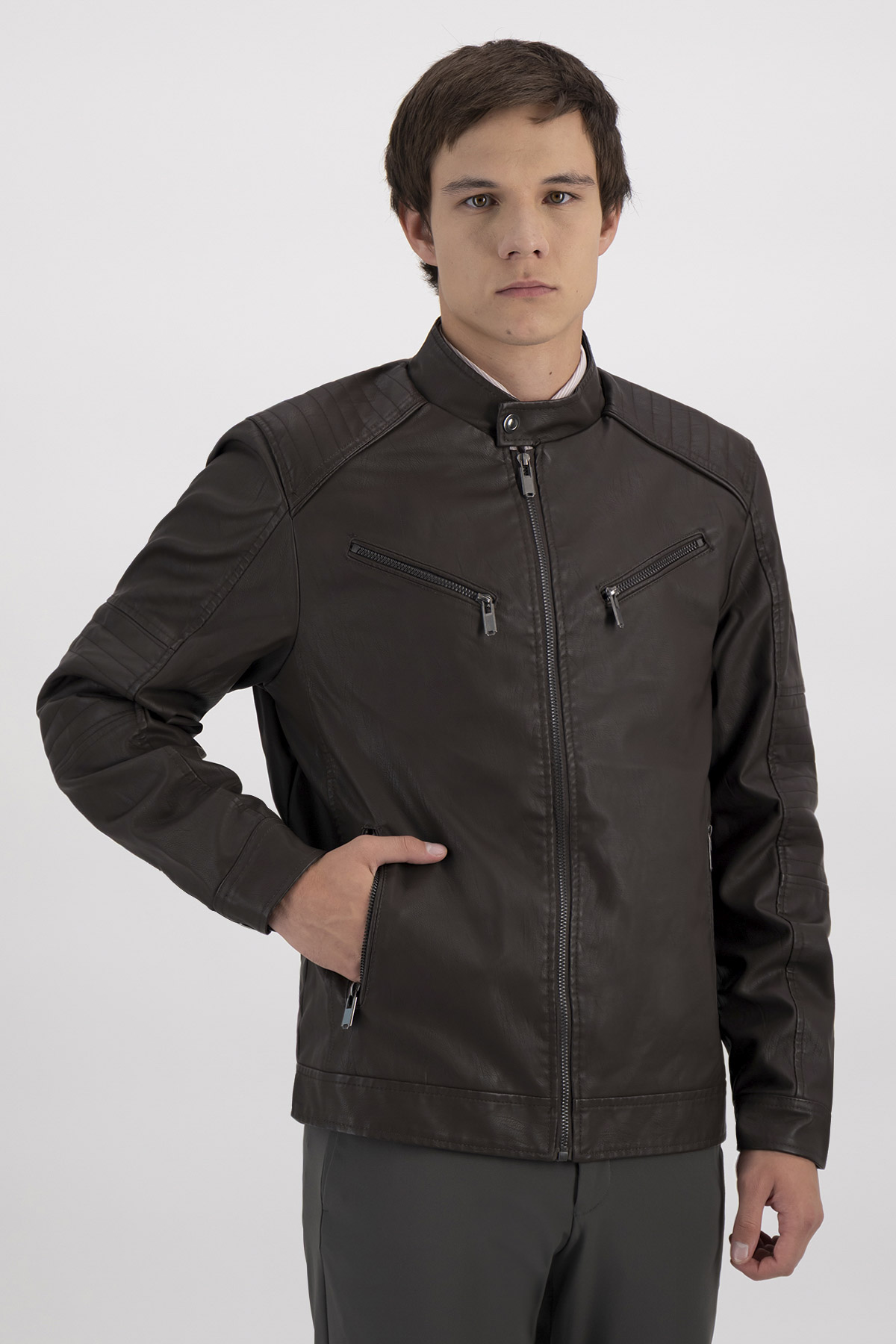 Chamarra Casual Contemporary Fit