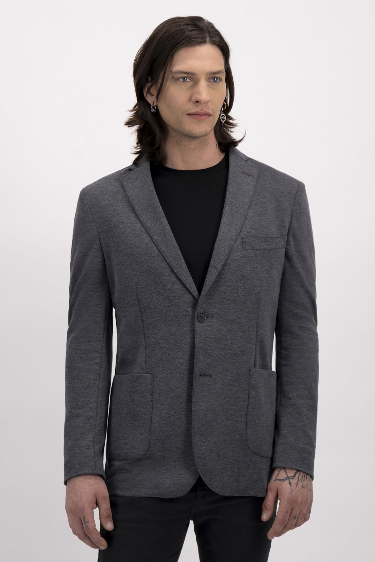 Saco formal slim fit lmental