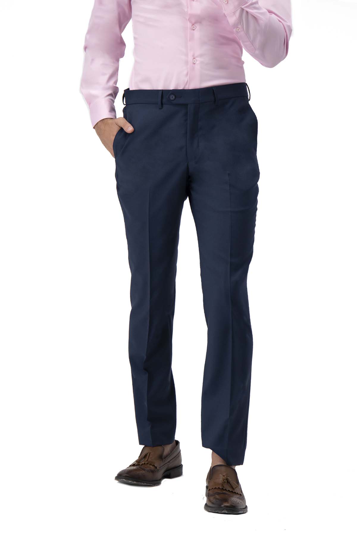 TRAJE AZUL MARINO CONTEMPORY FIT LAMBERTI image number 4