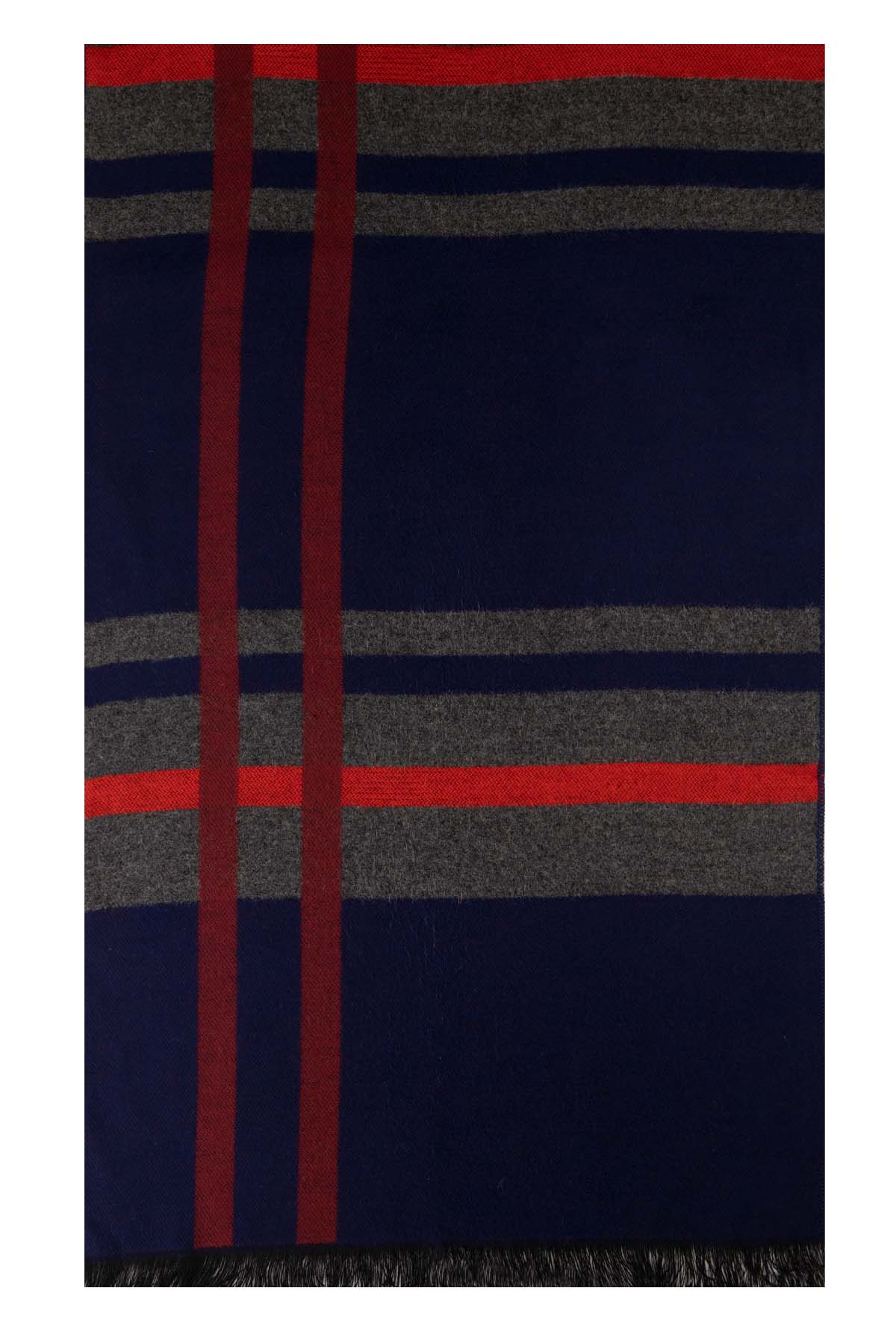 BUFANDA AZUL MARINO MENS FASHION