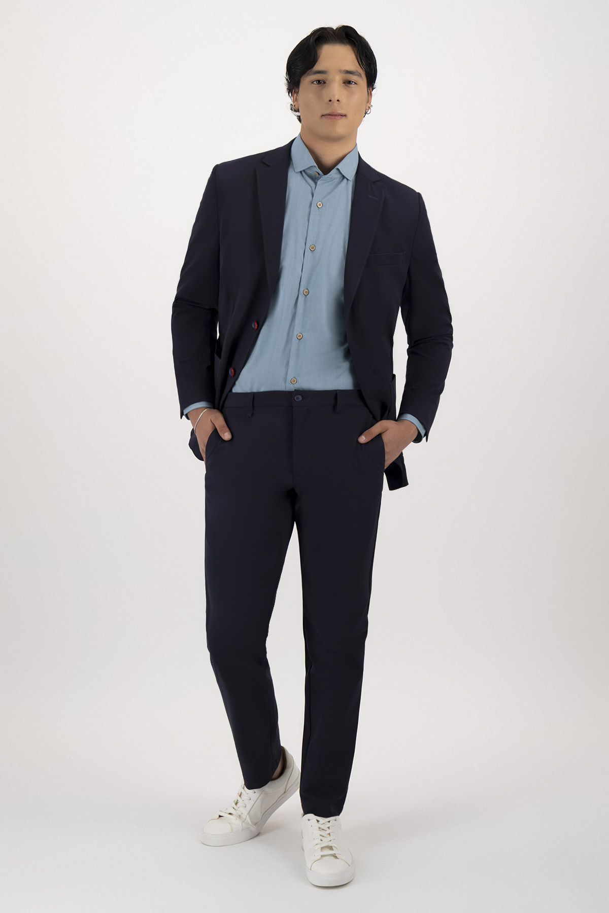 Camisa Vestir Tlaolli Slim Fit image number 4