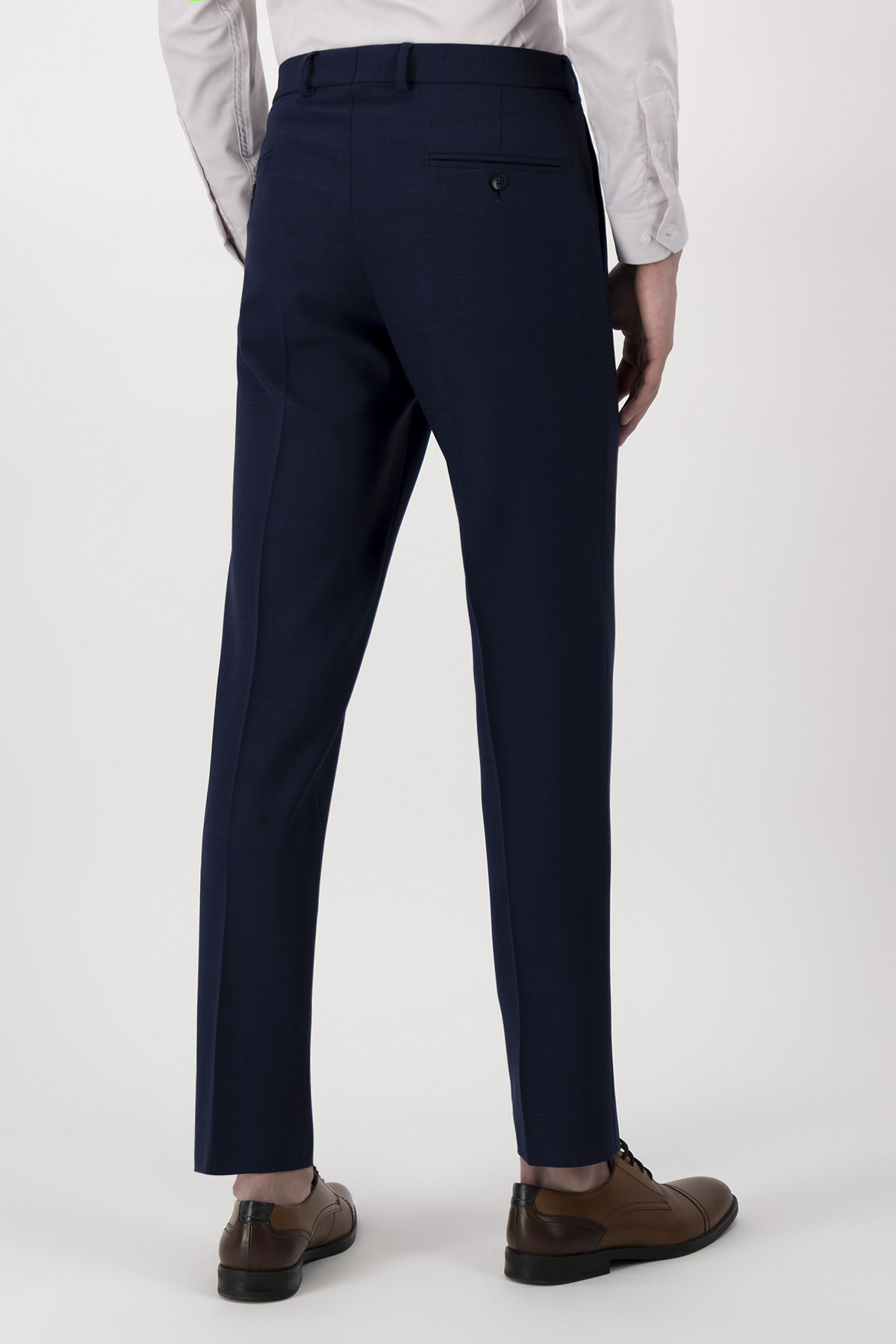 Traje Fresco Di Lana Slim Fit Lamberti image number 4
