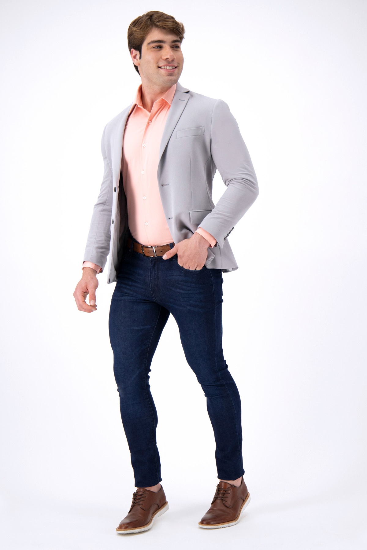 SACO SEPARATE SLIM FIT LMENTAL image number 4