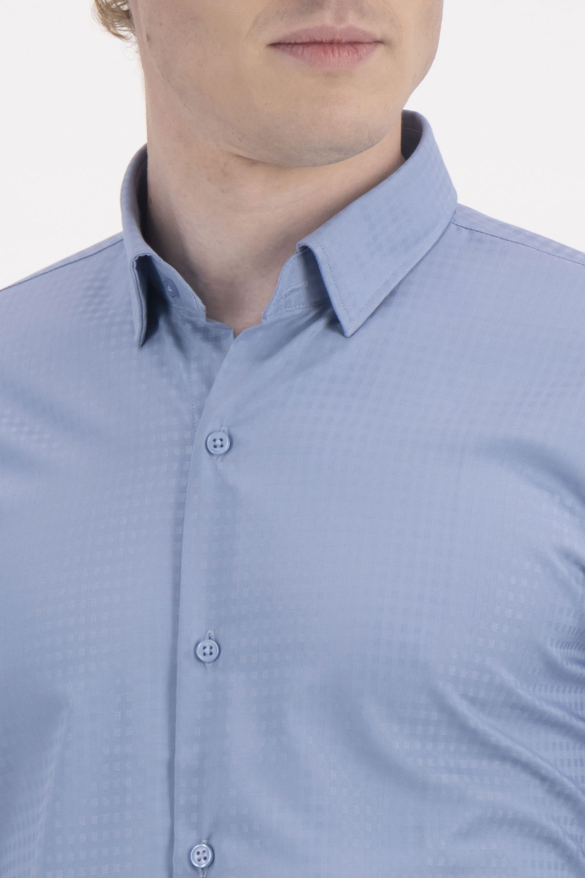 Camisa Formal Milk Touch Slim Fit Lmental image number 2