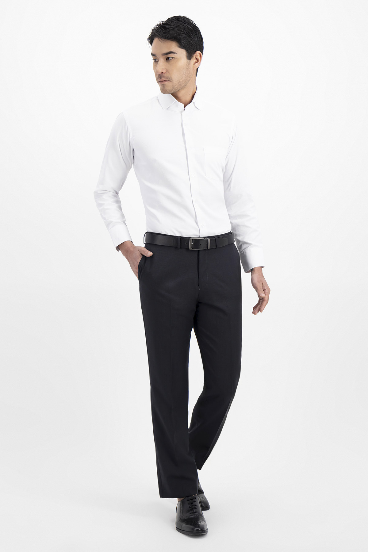 PANTALÓN FORMAL FRESCO DI LANA MODERN FIT LAMBERTI