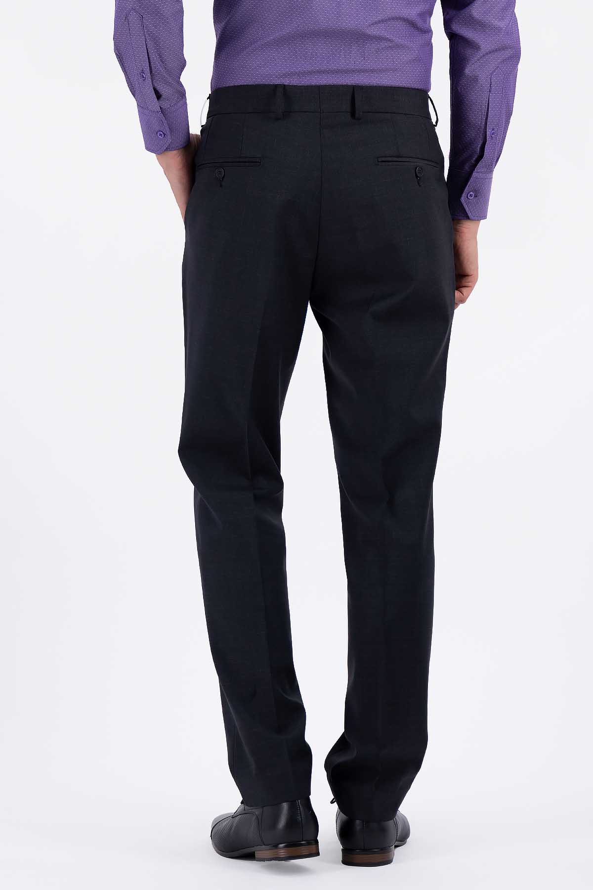 PANTALÓN GRIS OXFORD MODERN FIT LAMBERTI image number 2