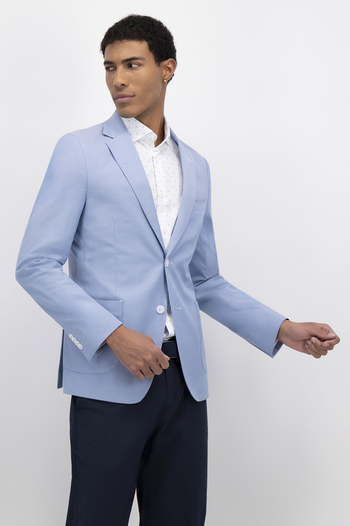SACO FORMAL SLIM FIT LMENTAL image number 0