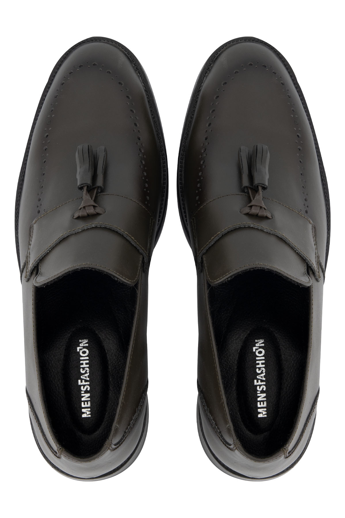 CALZADO VERDE OBSCURO MENS FASHION image number 2