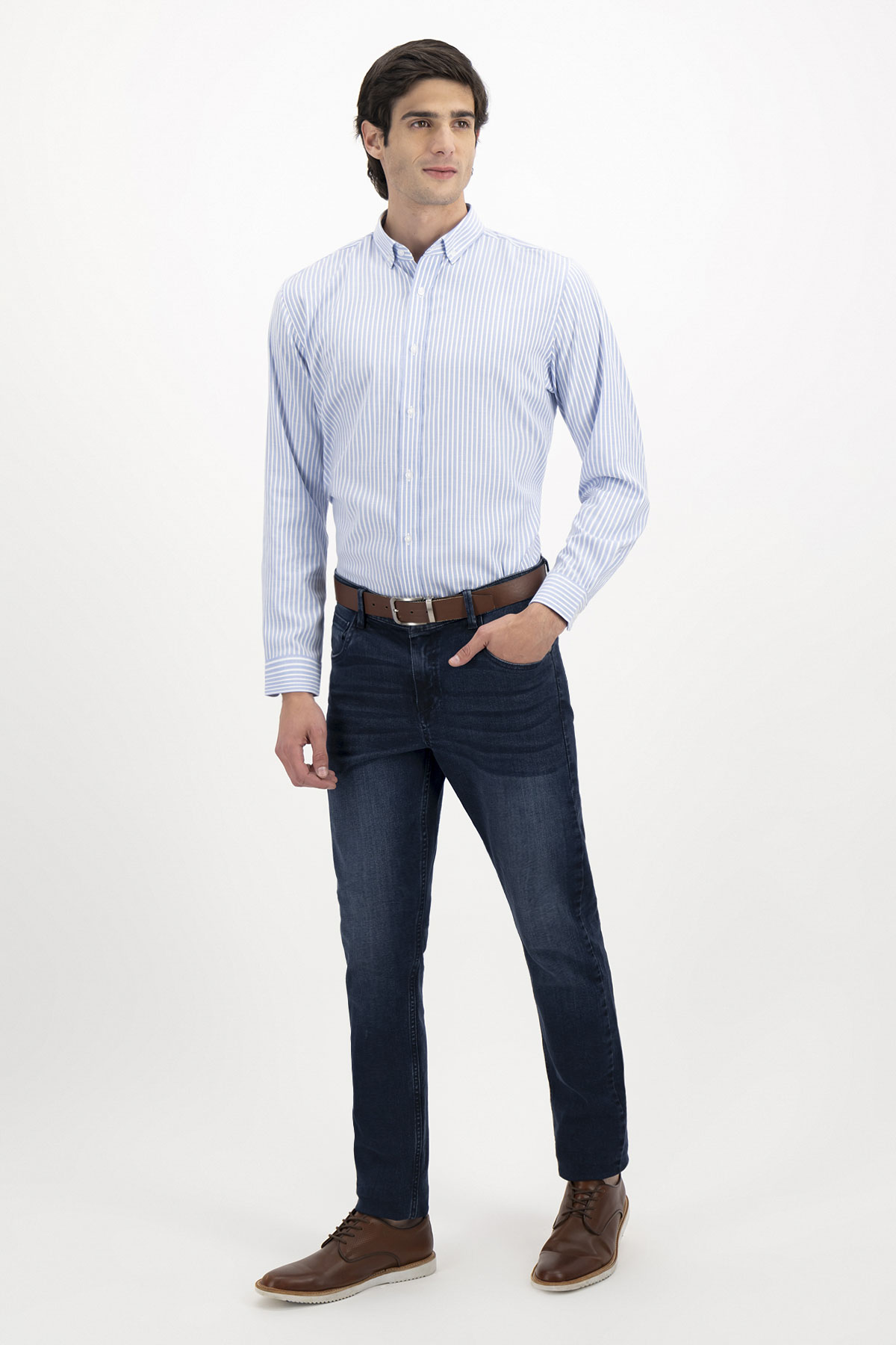 CAMISA CASUAL BAMBOO FIBER SLIM FIT LMENTAL image number 2