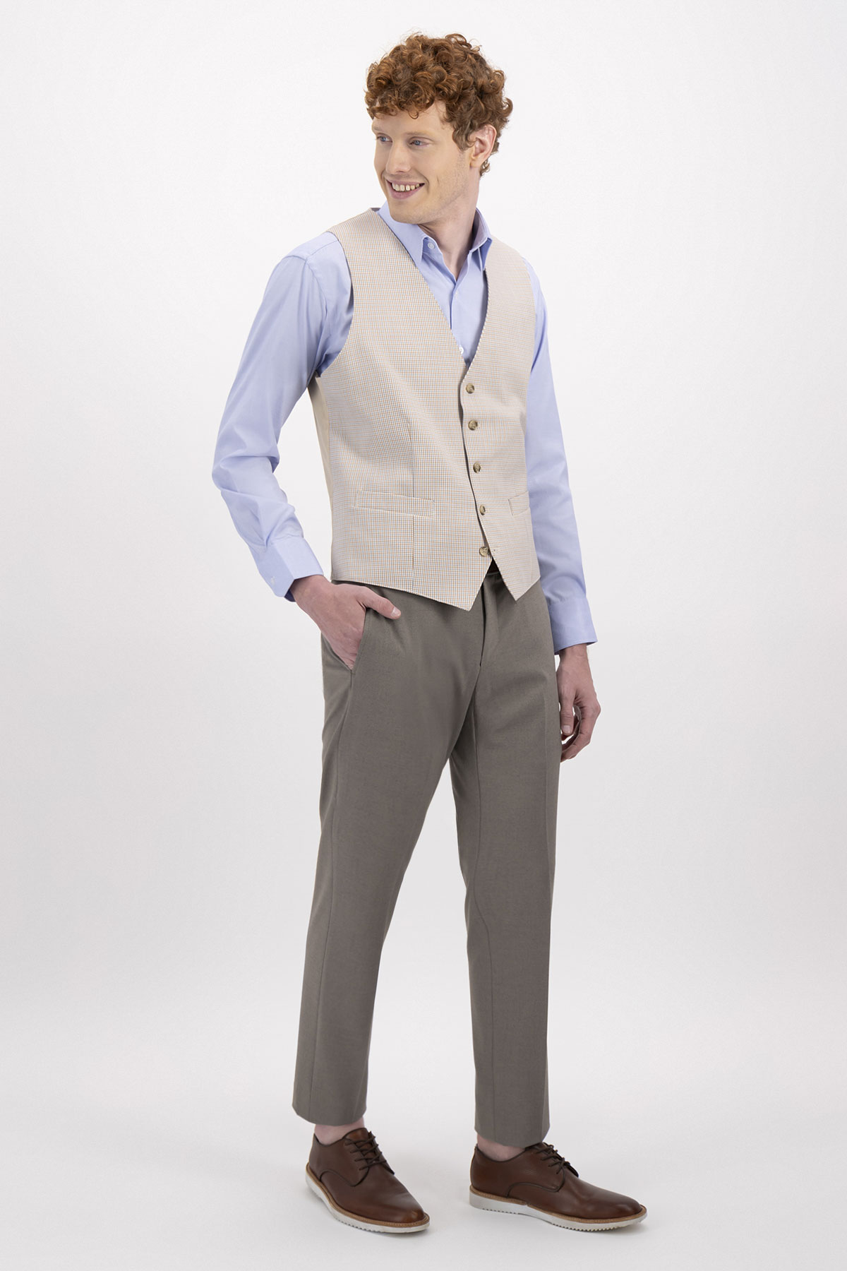 Pantalón Caballero Formal Slim Fit Stretch Lmental image number 2