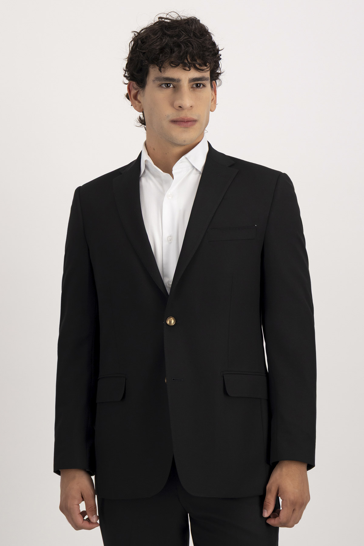Saco Casual Wool Blend Contemporary Fit Lamberti image number 2