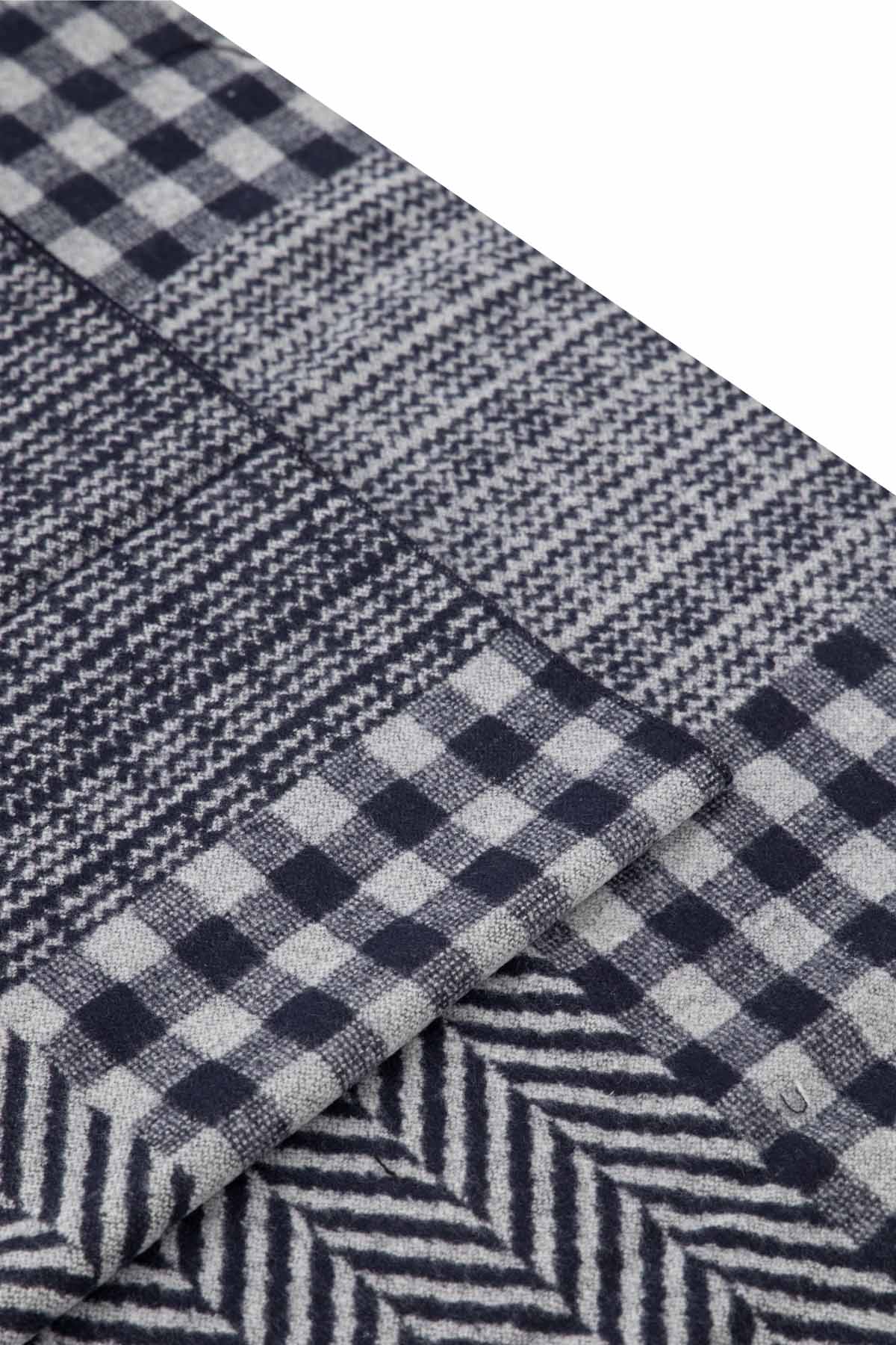 BUFANDA AZUL MARINO MENS FASHION