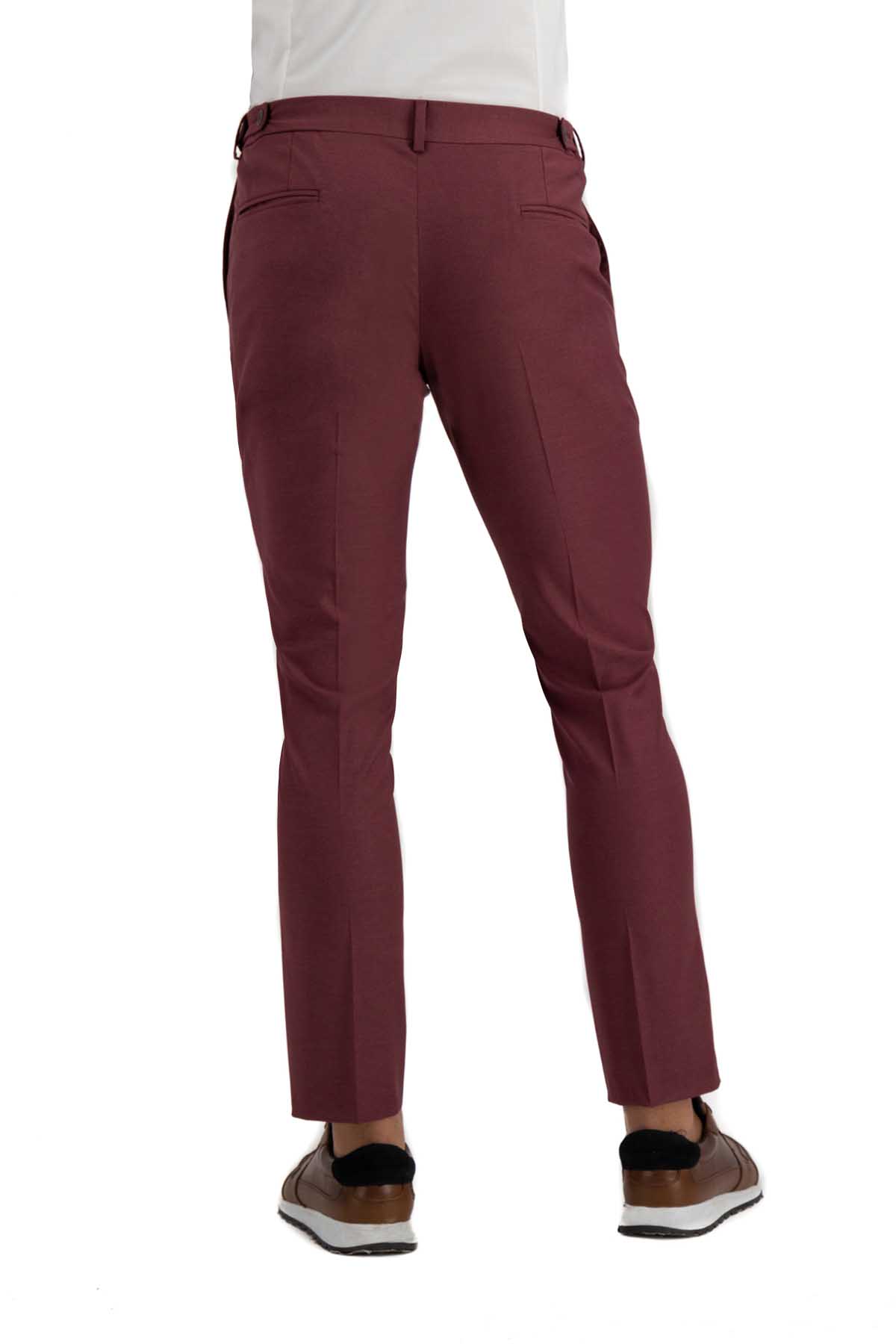 PANTALÓN VESTIR VINO SLIM FIT LMENTAL image number 2