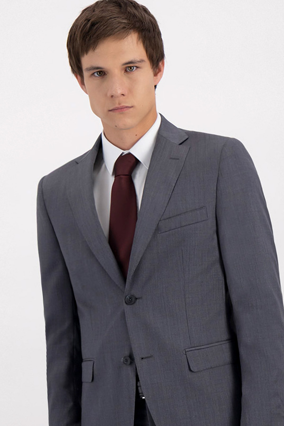 Traje Formal Fresco Di Lana Slim Fit