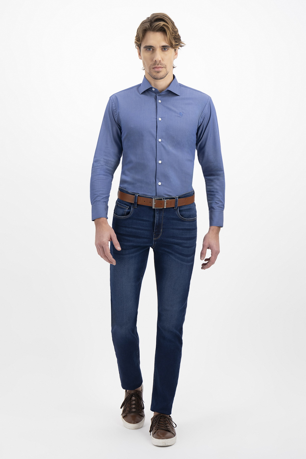 CAMISA CASUAL TENCEL EASY DRY CONTEMPORARY FIT LAMBERTI image number 2