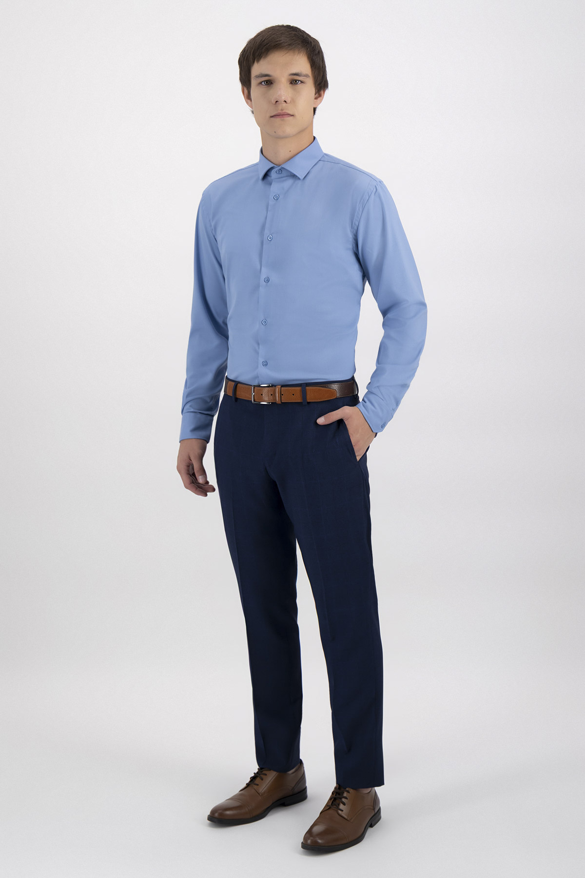 Camisa Formal Milk Touch Skinny Fit