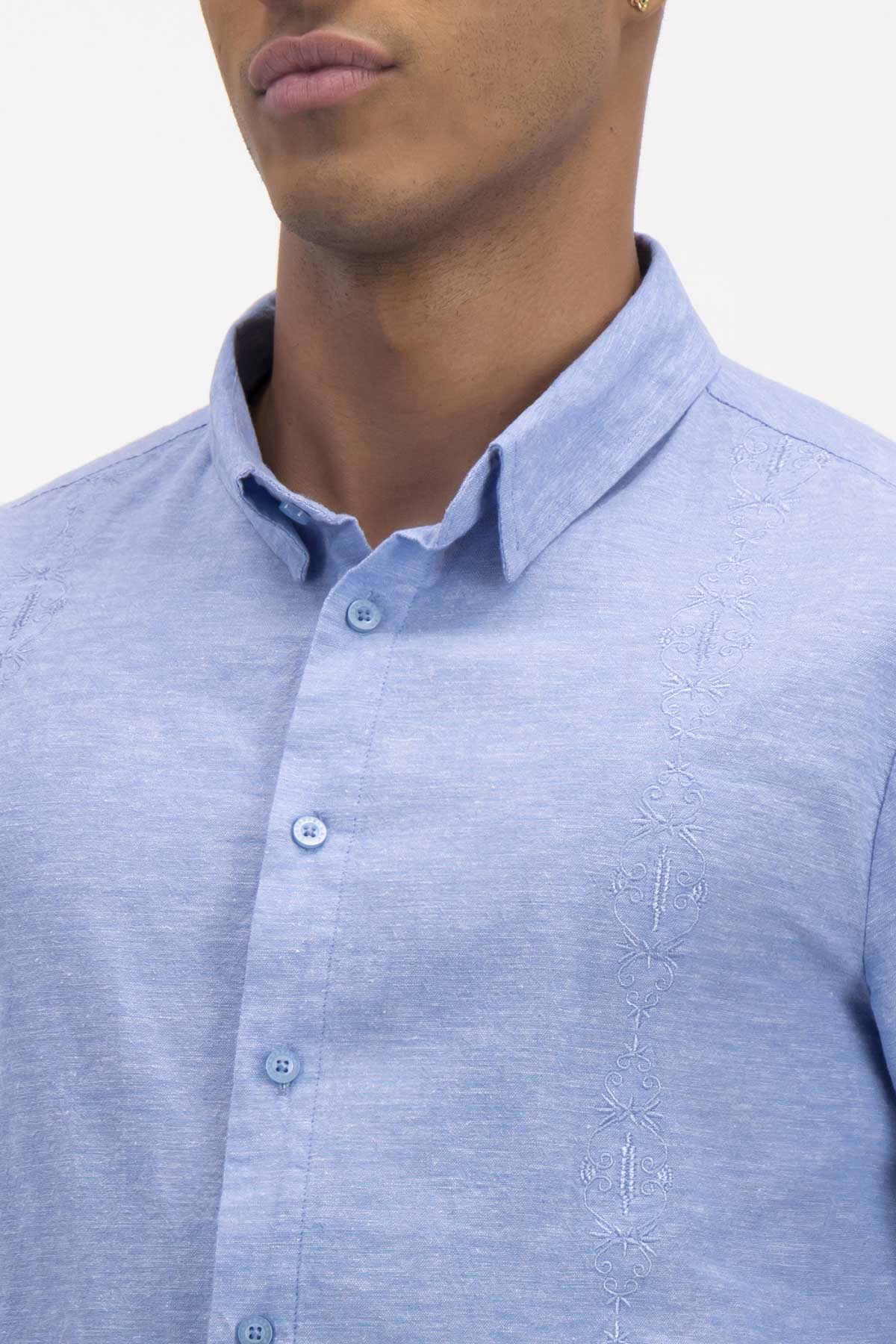 GUAYABERA CASUAL CONTEMPORARY FIT GUAYAHABANA image number 2