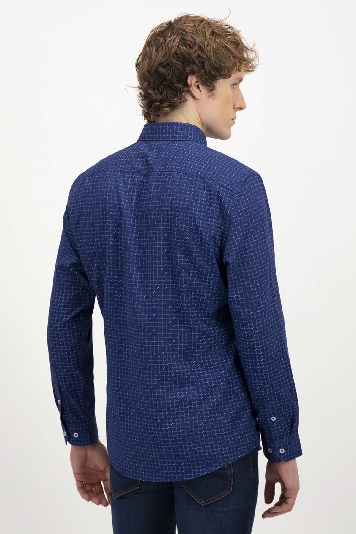 Camisa Casual Bamboo Fiber Slim Fit Lmental