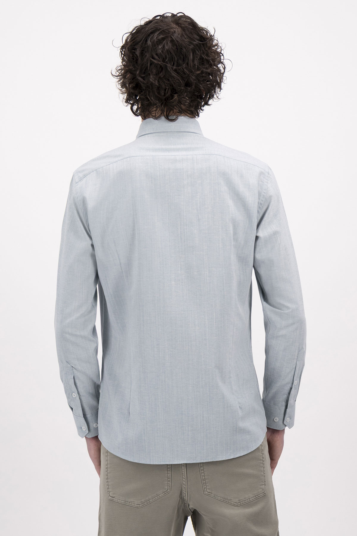 CAMISA FORMAL MILK TOUCH SLIM FIT LMENTAL
