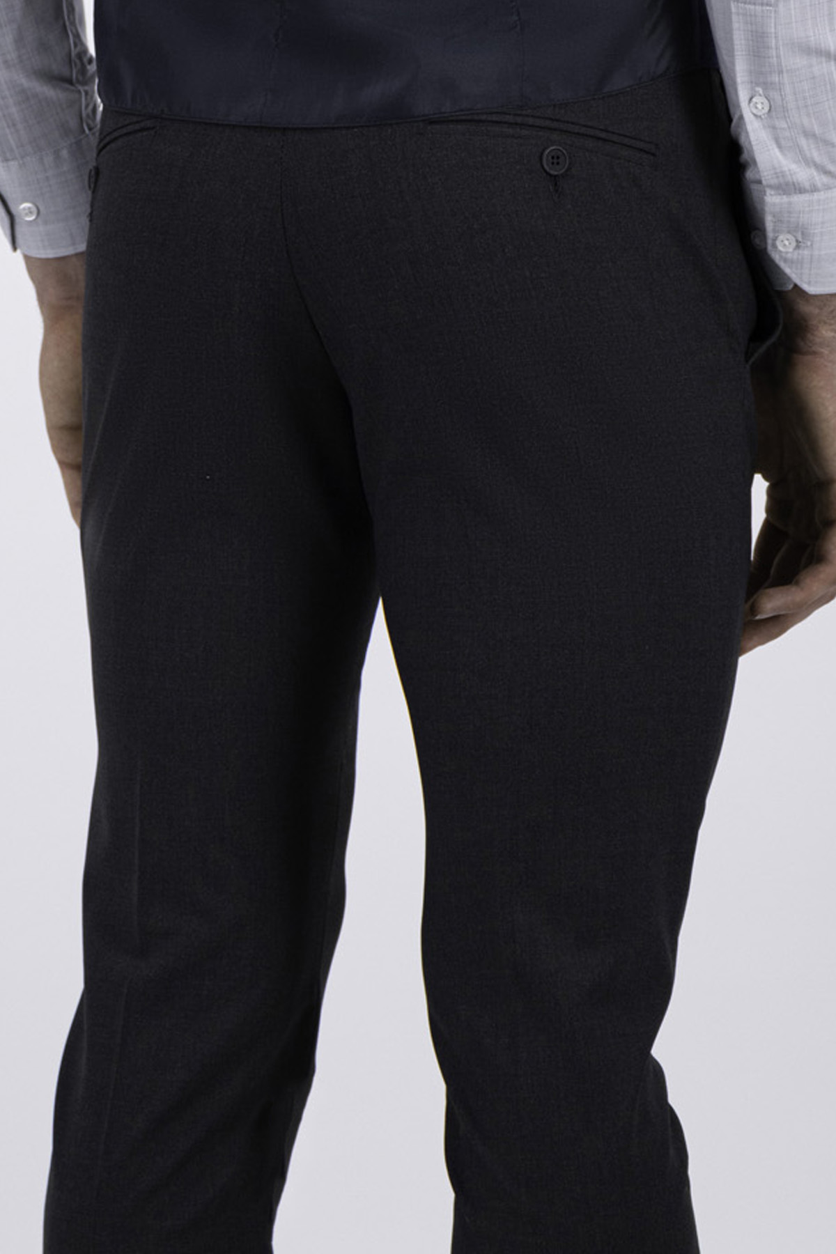 CHALECO VESTIR AZUL COBALTO SLIM FIT LMENTAL image number 3