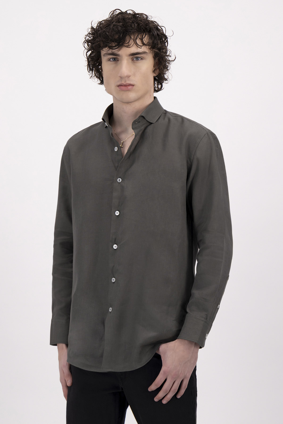 CAMISA CASUAL CONTEMPORARY FIT LAMBERTI