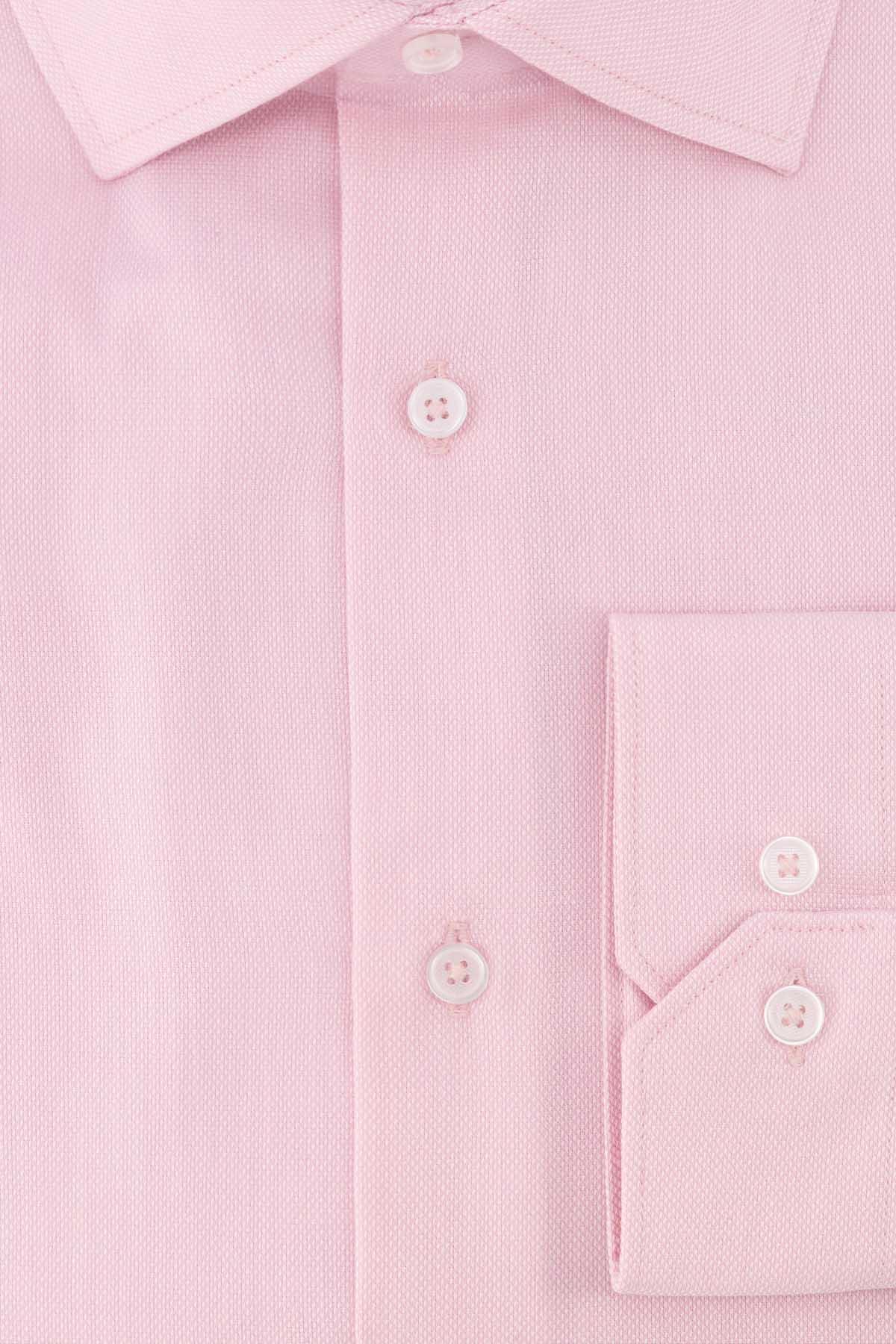 CAMISA VESTIR ROSA SLIM FIT LMENTAL image number 3