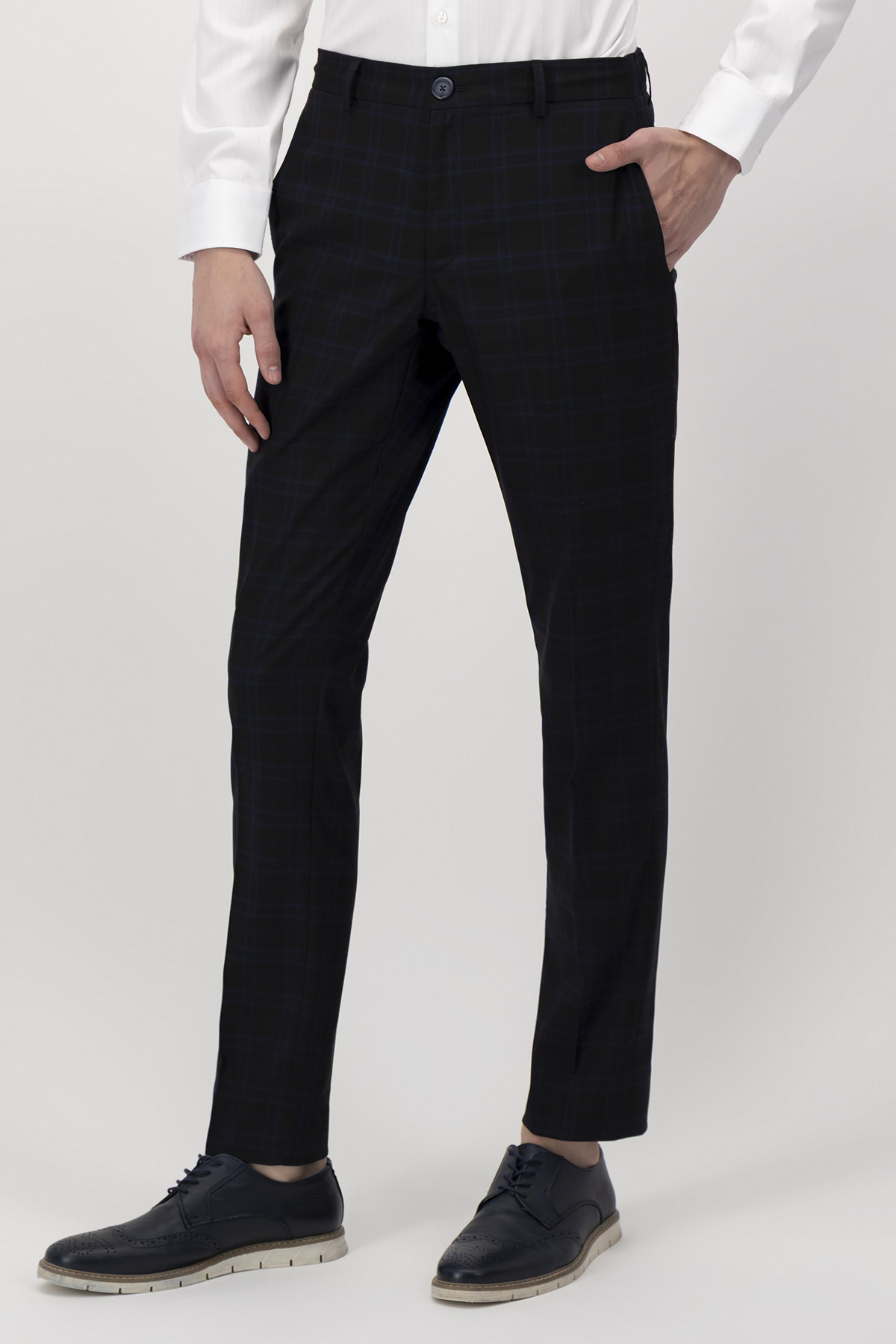 Pantalón Separate Caballero Formal Slim Fit Stretch Lmental