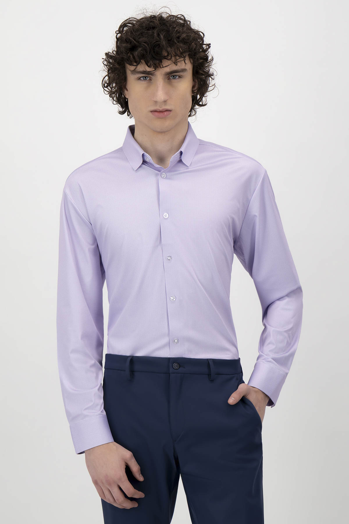 Camisa Vestir Move Slim Fit Lmental