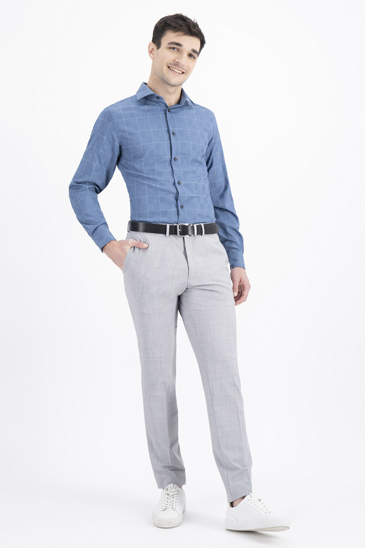CAMISA FORMAL SKINNY FIT LMENTAL image number 3