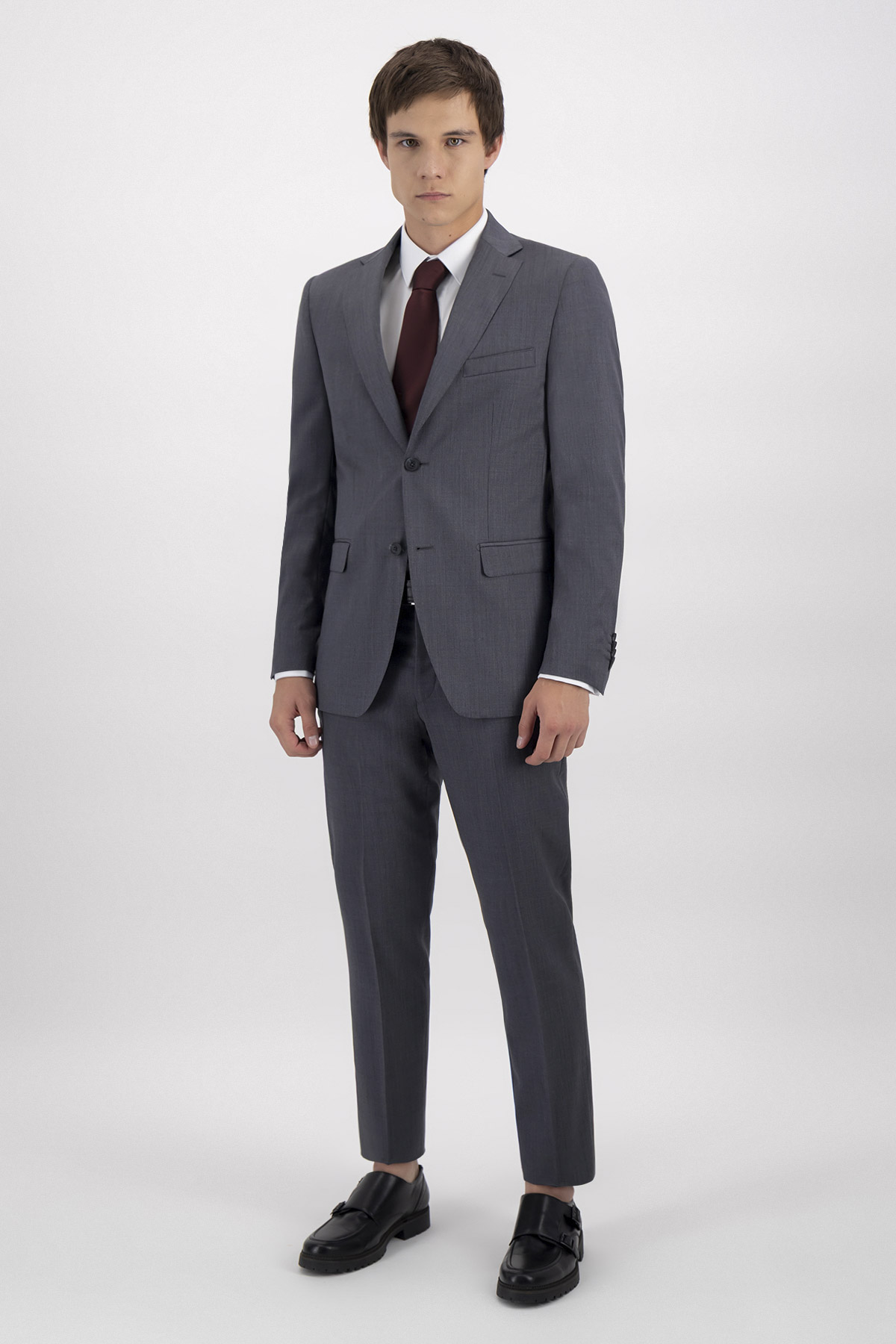 Traje Formal Fresco Di Lana Slim Fit