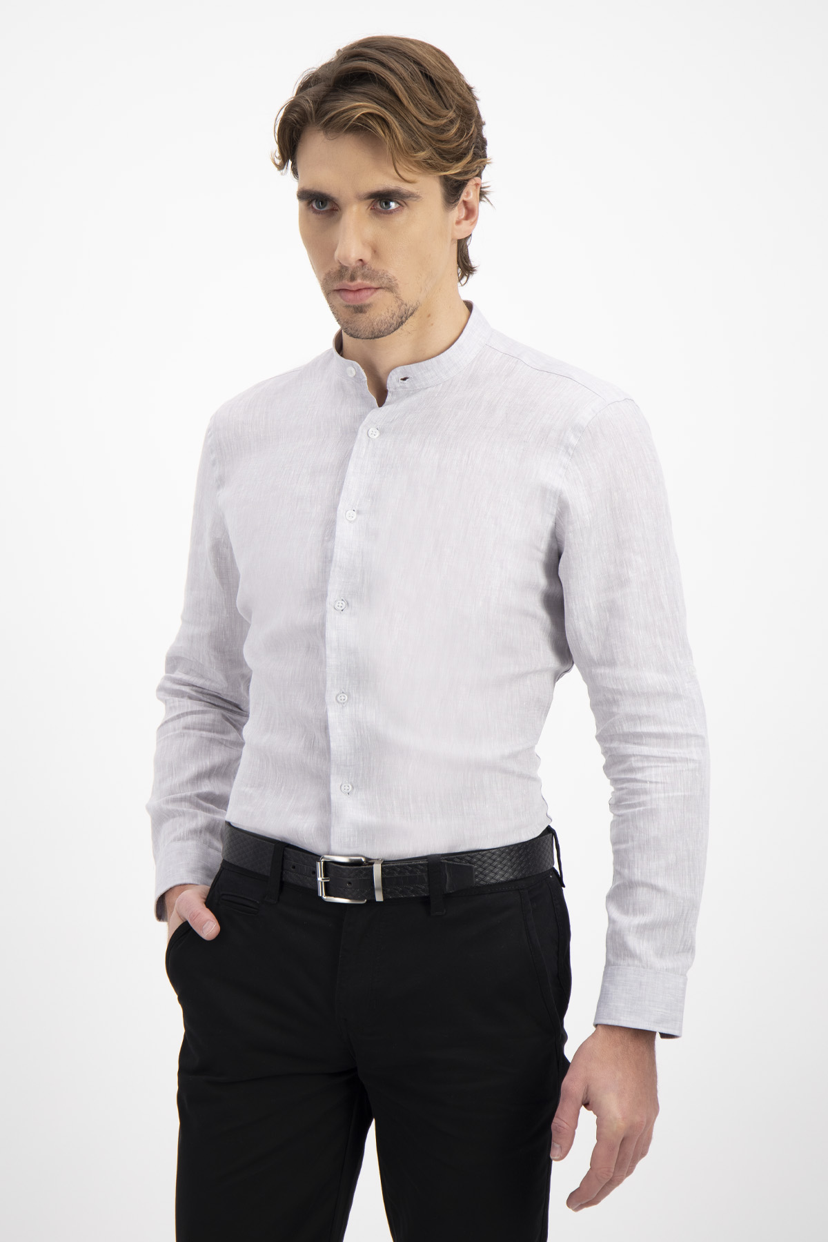 CAMISA CASUAL SLIM FIT LMENTAL image number 1