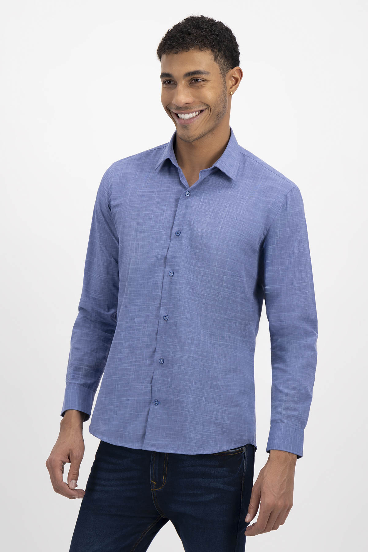 CAMISA FORMAL BAMBOO FIBER SLIM FIT LMENTAL
