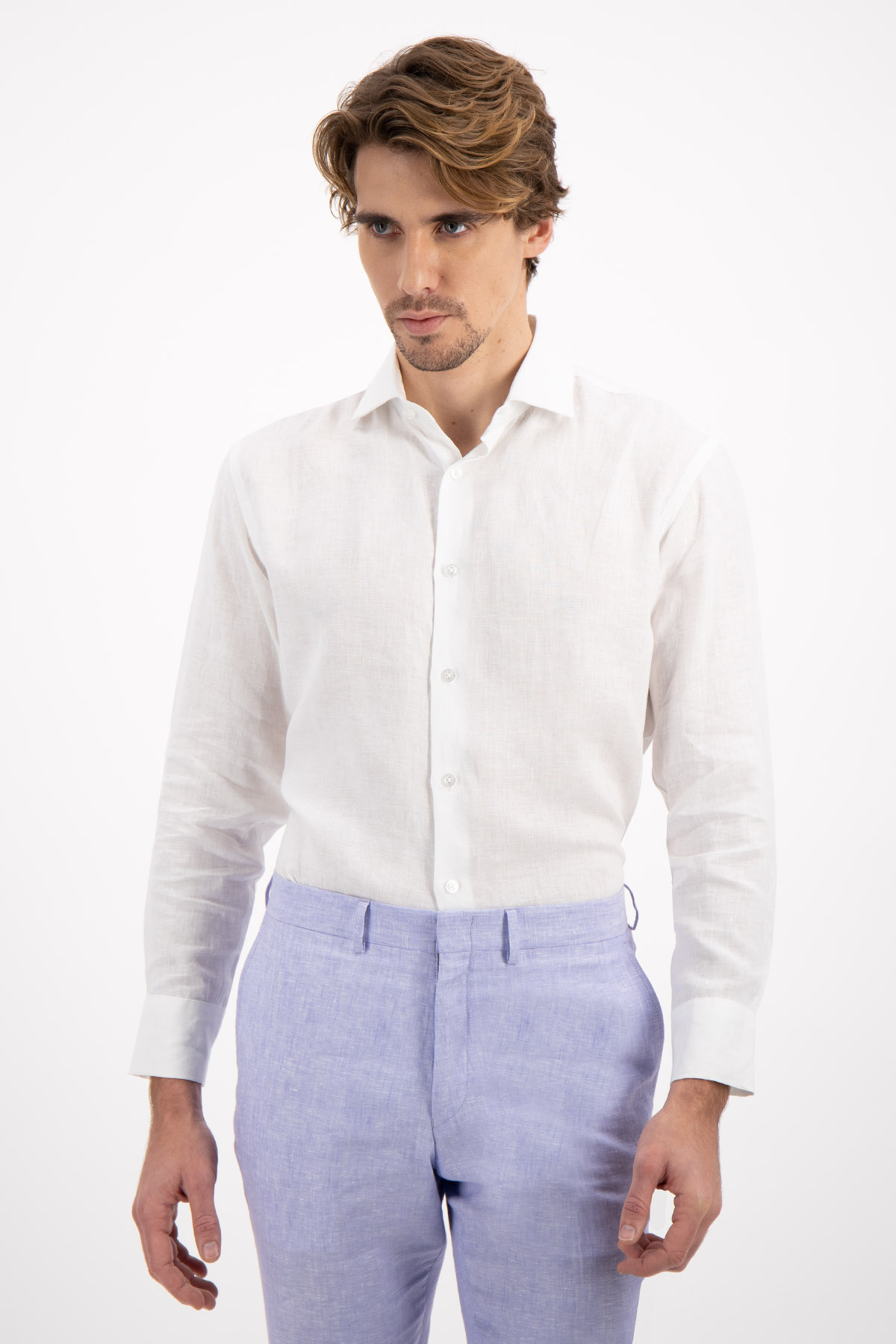 CAMISA CASUAL CONTEMPORARY FIT LAMBERTI