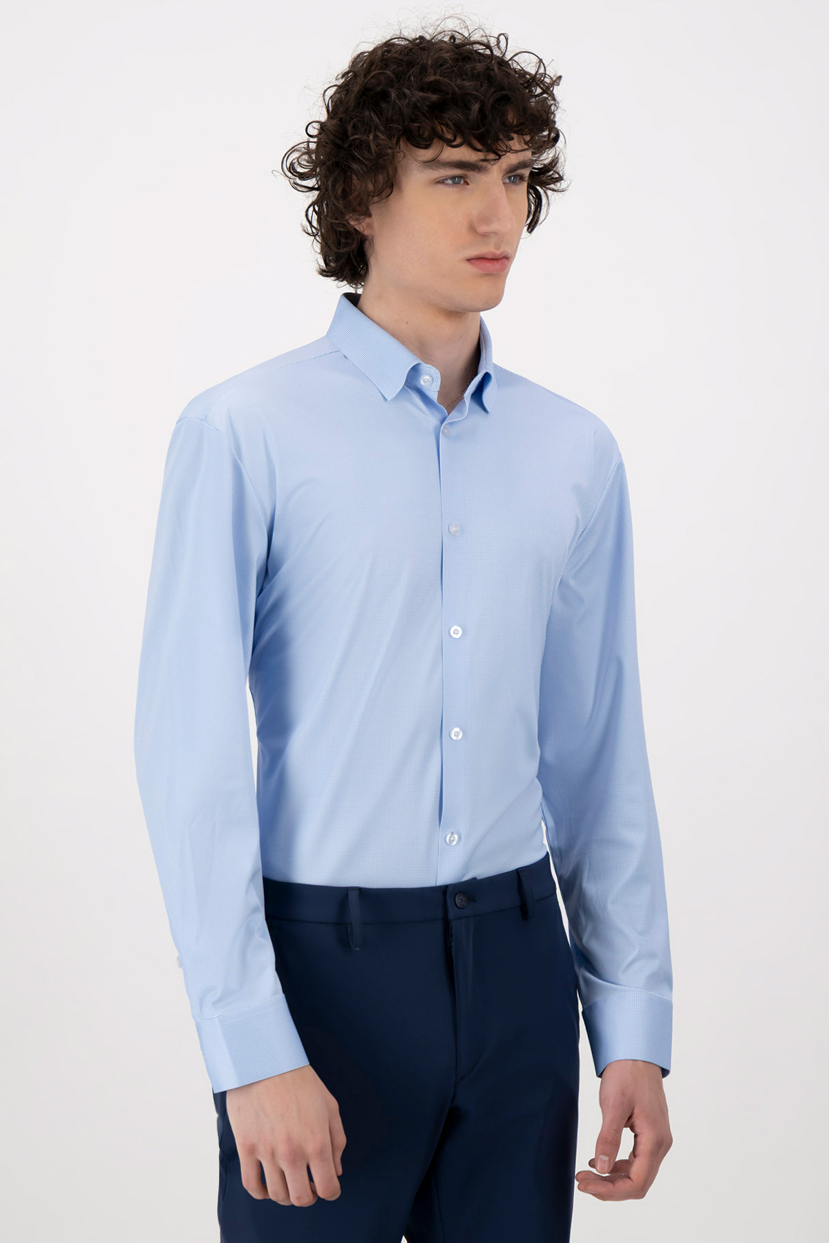 Camisa Vestir Move Slim Fit Lmental