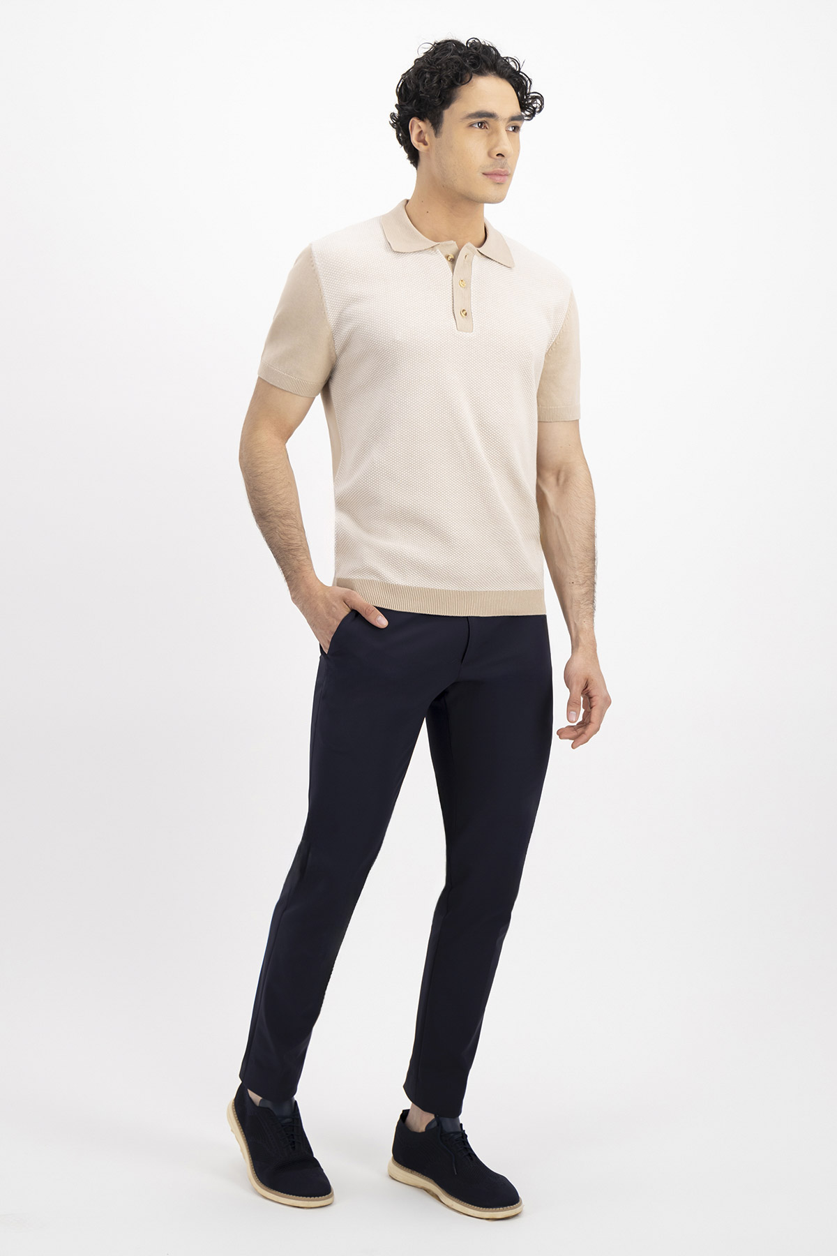 POLO PUNTO SLIM FIT LMENTAL