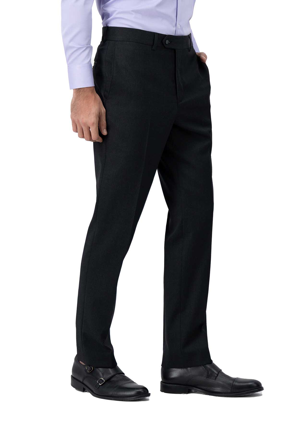 PANTALON VESTIR GRIS OXFORD LAMBERTI image number 1