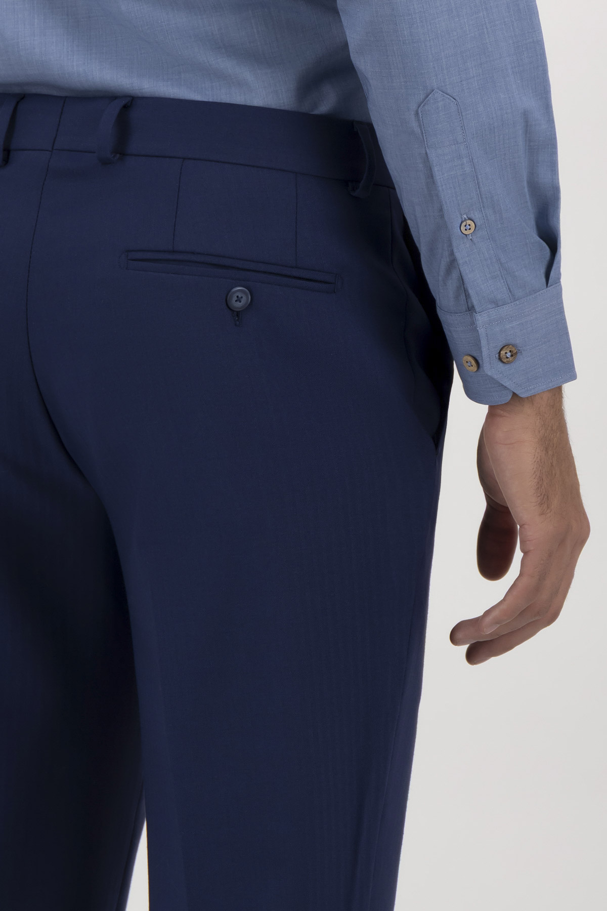 Pantalón Formal Fresco Di Lana Modern Fit Lamberti image number 3