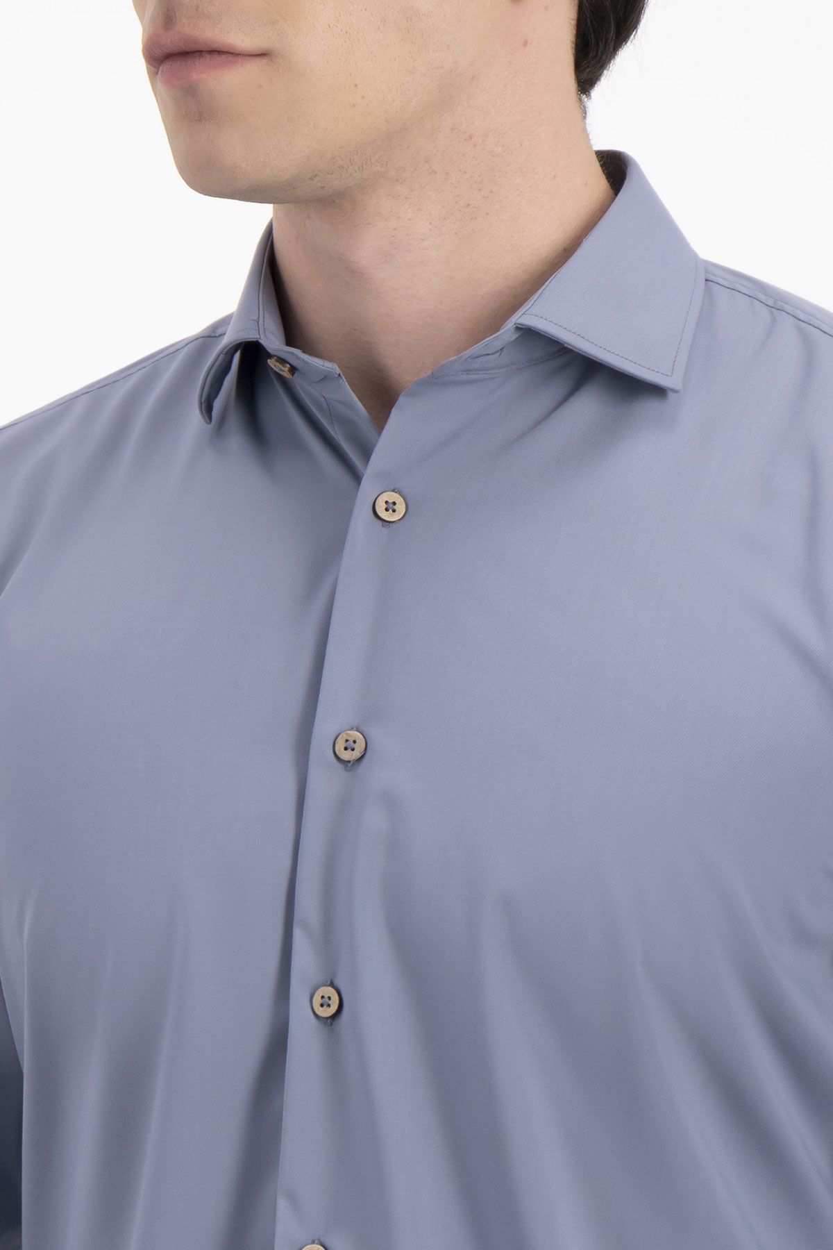 CAMISA CASUAL TLAOLLI SLIM FIT MENS FASHION image number 2