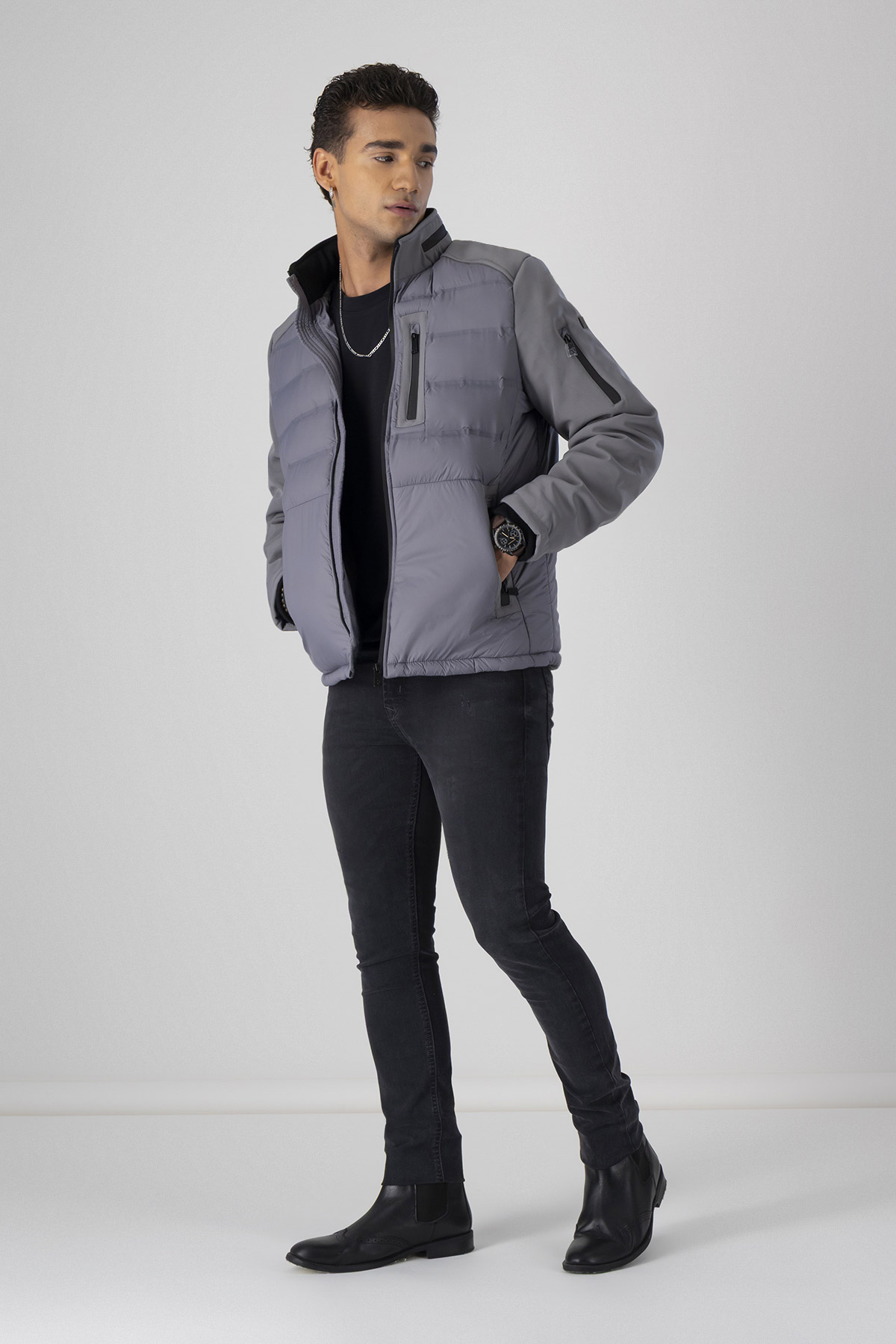 Chamarra Casual Slim Fit Lmental Chamarra Casual Slim Fit Lmental