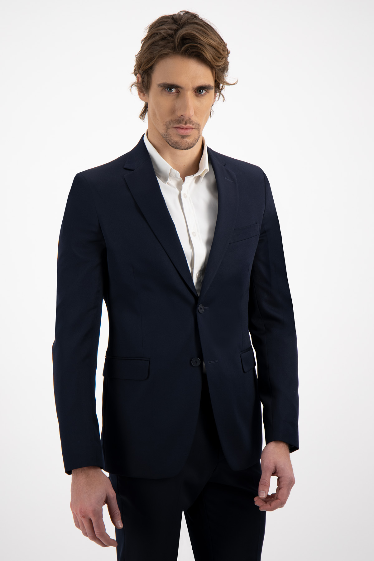 TRAJE MACHINE WASHABLE SLIM FIT SONNETI