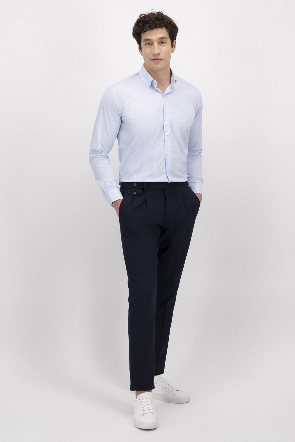 Camisa Milk Touch Slim