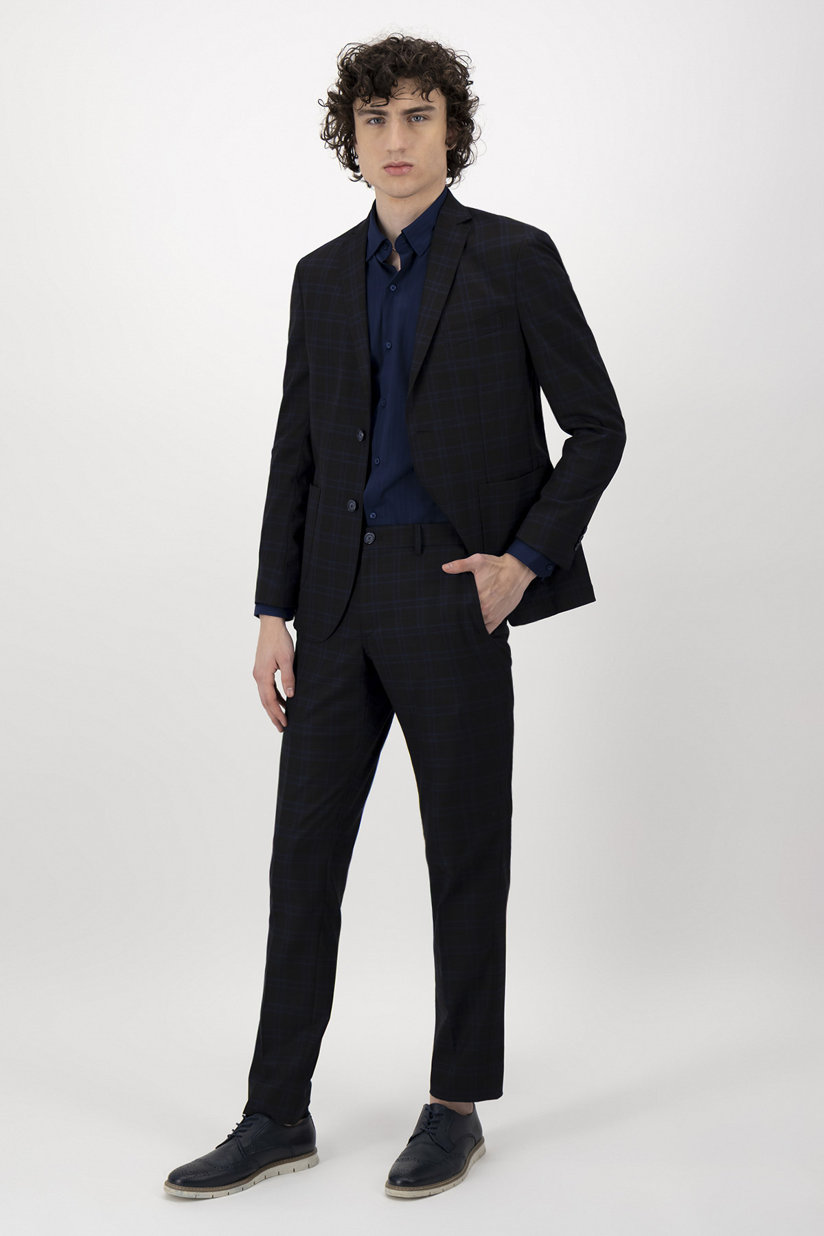 Saco Separate Caballero Formal Slim Fit Stretch Lmental image number 2