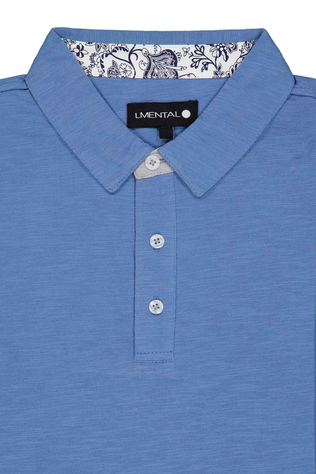 PLAYERA TIPO POLO CASUAL SLIM FIT LMENTAL image number 4