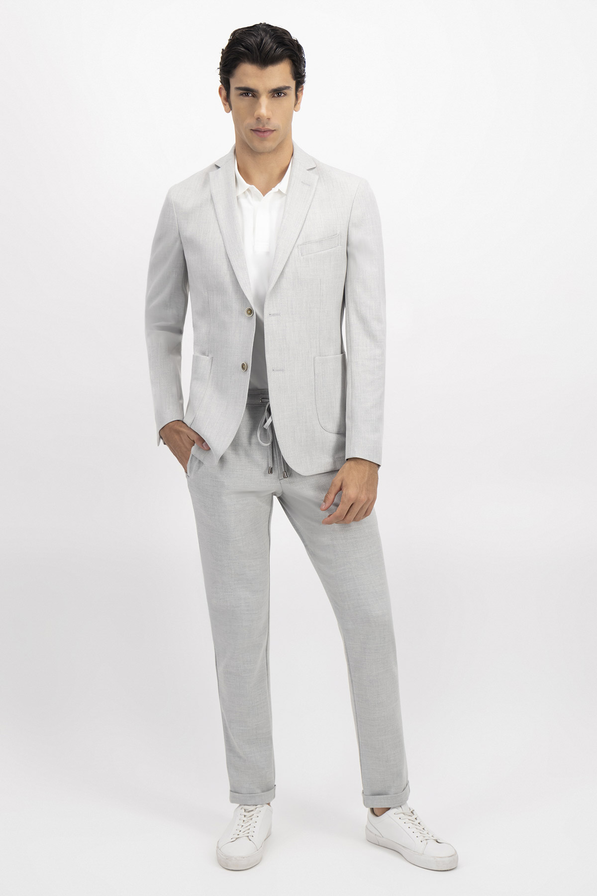 SACO SEPARATE SLIM FIT LMENTAL image number 2