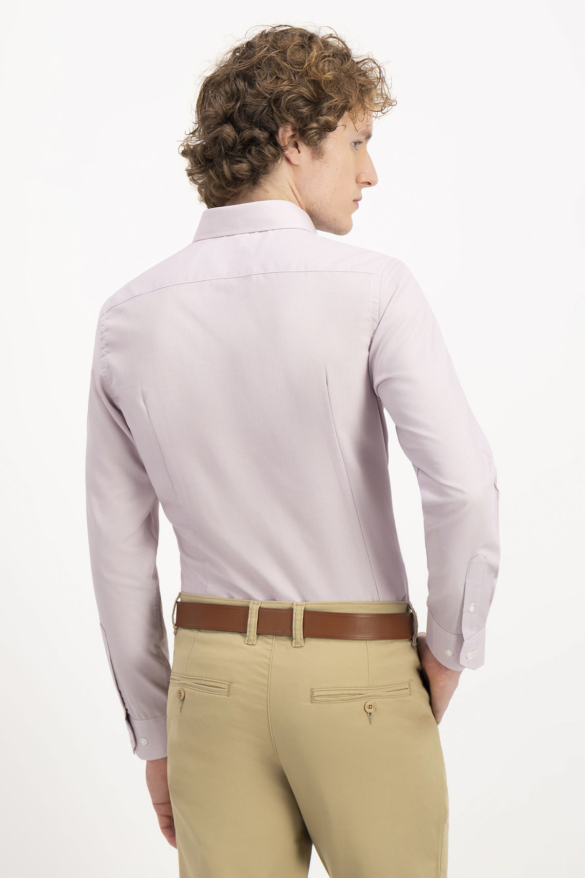 CAMISA FORMAL BAMBOO FIBER SKINNY FIT LMENTAL image number 1