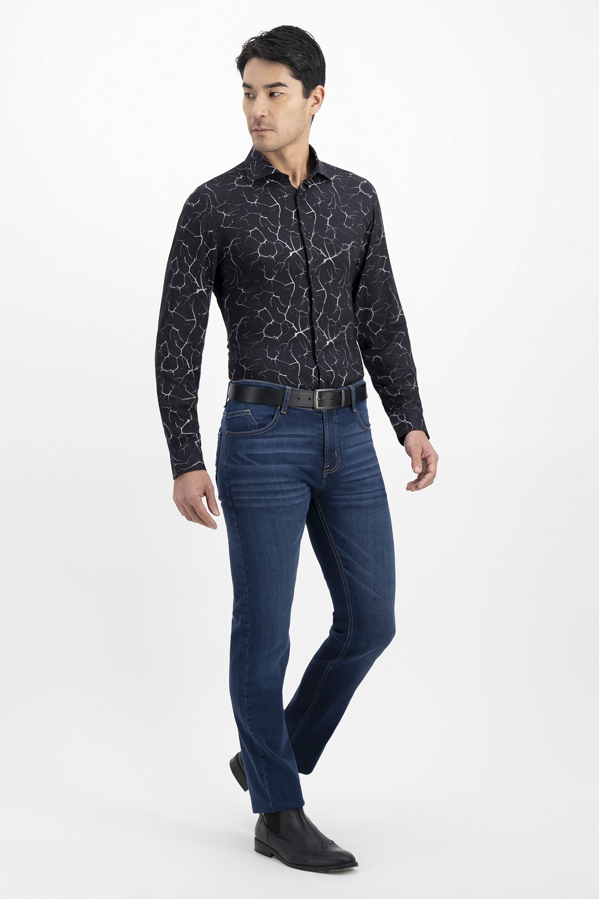 CAMISA FORMAL SKINNY FIT LMENTAL image number 2