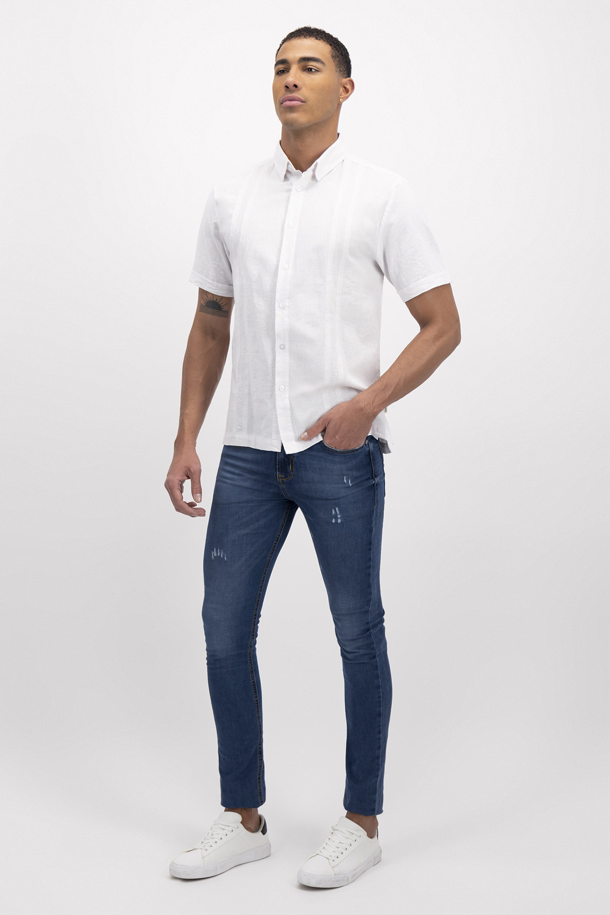 GUAYABERA CONTEMPORARY FIT GUAYAHABANA image number 3