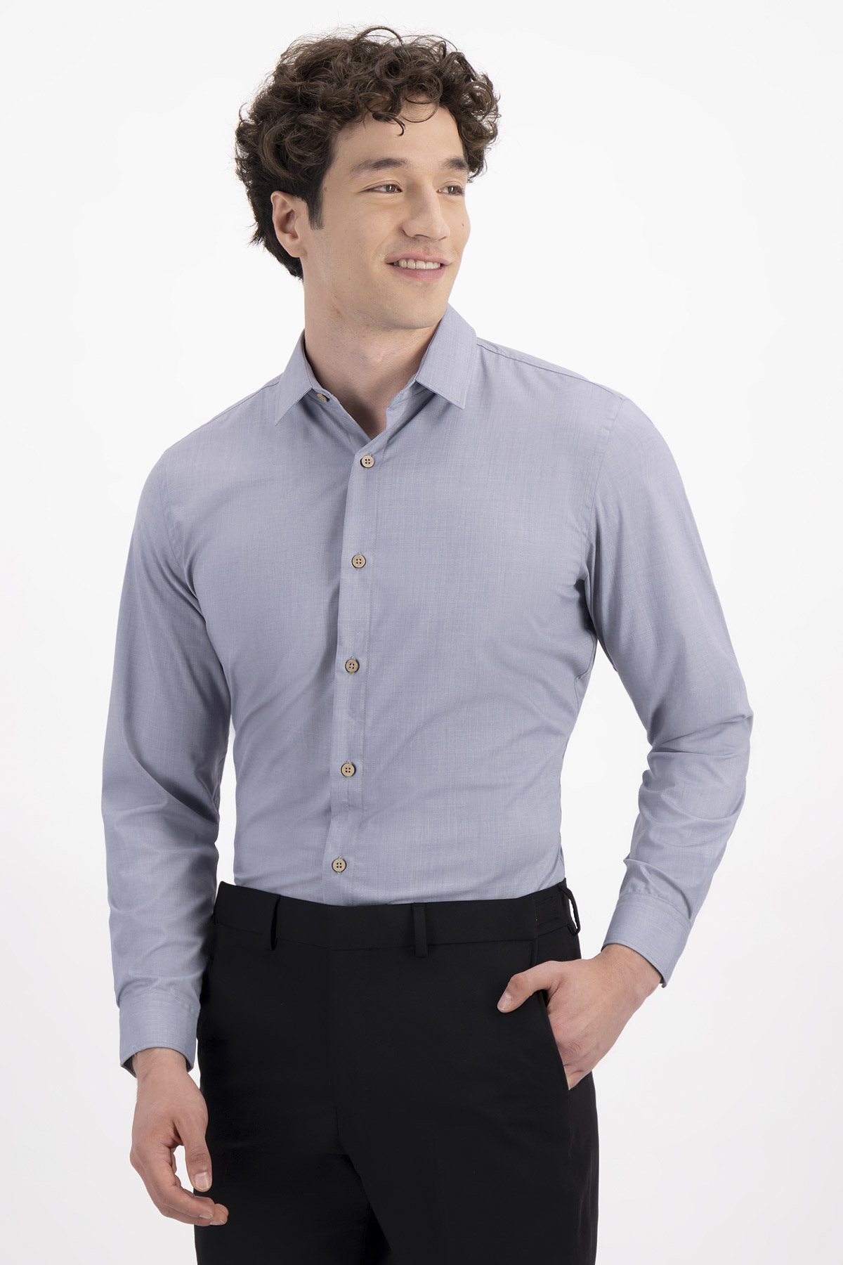 CAMISA CASUAL TLAOLLI SLIM FIT MENS FASHION