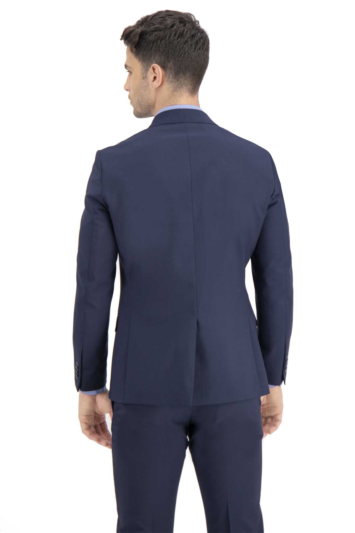 TRAJE AZUL MARINO SLIM FIT LAMBERTI image number 3